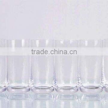 350 ml clear glass highball cups for wine or soft drink