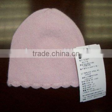 infant cashmere knitted hat