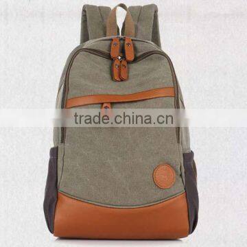 Fashionable Man's Canvas Backpack (BBZ001)