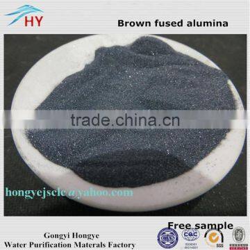 HongYe brown fused alumina for sandblasting&polishing