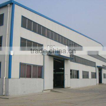 large metal steel structure storage