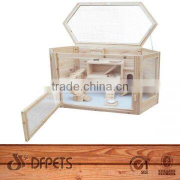 Natural Wood Hamster House DFH002