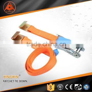 CE, GS, ISO Certificate metal flat hook lashing strap cargo lashing strap contrainer lashing strap