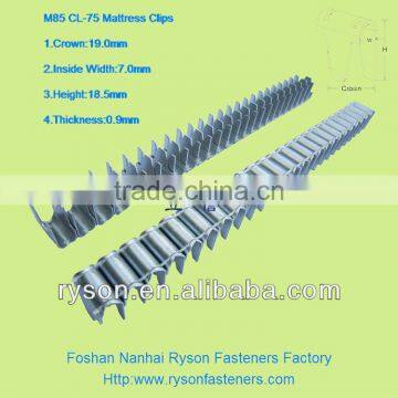 M85 CL-75 Sheet Matel Spring Clips