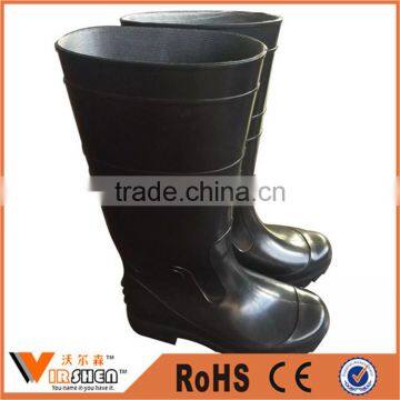 chemical resistant industrial safety rubber boots for building construction