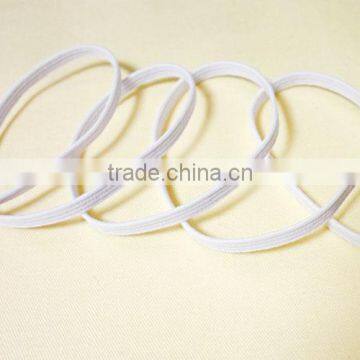 Hot 4mm Elastic Lot Trim Rubber Band, White100 Yard Customized