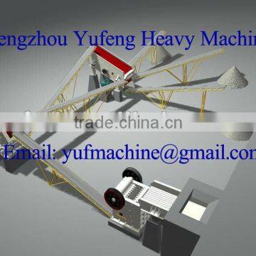 Marble crushing plant stone jaw crusher -- China Yufeng Brand