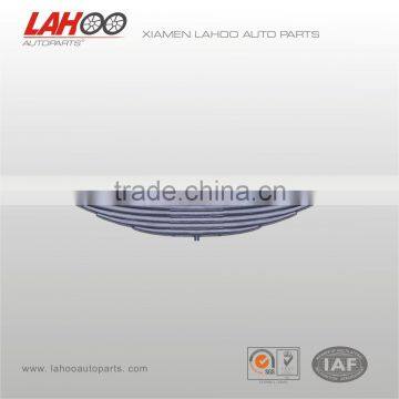 Parabolic leaf spring for heavy truck