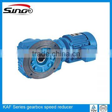 KAF Serie Hollow Shaft 60 Rpm gearbox speed reducer with Flange