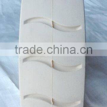 Small Wheels 300-5/2.15 for Trailers Rubber Tire Bearing Wheel 300-5/2.15 With Deep Groove Pattern photo-4