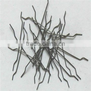 Stainless hooked End Steel Fiber For Concrete Reinforcement