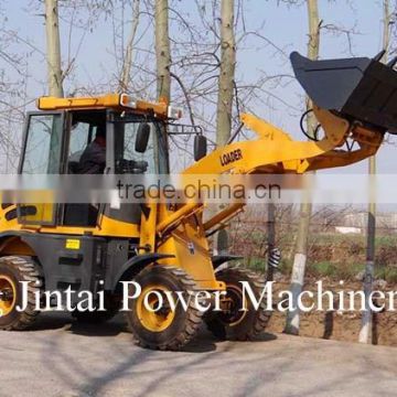 Hot sale 1.2 ton mini wheel loader ZL12 with high performance, 0.45 CBM capactity