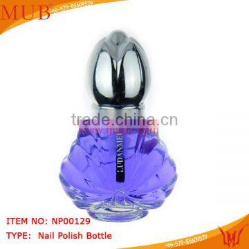 Mini 10ml empty glass nail polish bottles wholesale