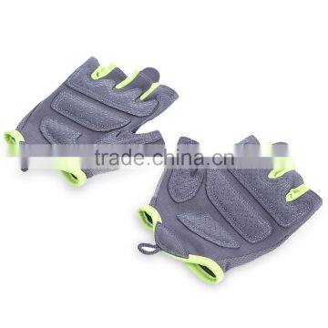 BOER Paired Fitness Sport Gym Exercise Weightlifting Women Half Finger Gloves Magic Tape Non-slip Sports Gloves photo-2