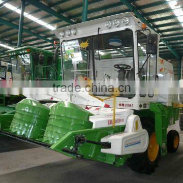 CORN THRESHING HARVESTER