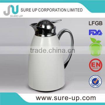 2014Elegant glass inner vacuum thermal cooler travel flask,coffee jug(JGCD-SP)