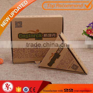 Best price green recyclable corrugated 9 inch pizza packing box