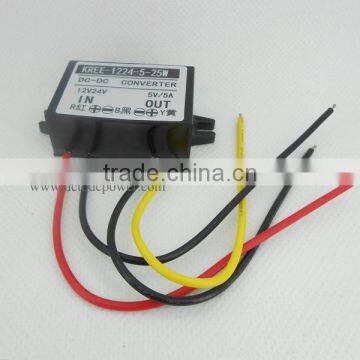 12V power adapter 24V turn 5V5A25W turn 5V5A Car Power DC-DC step-down power module