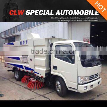 hot sale dongfeng driveway cleaning sweeper truck