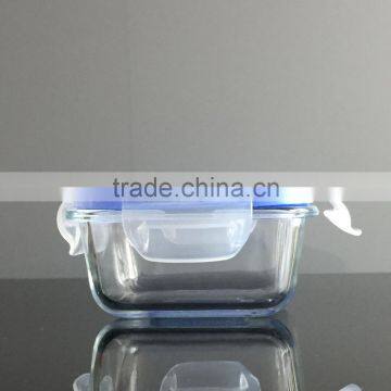 Hi-borosilicate Glass Tiffin Lunch Box With Lock photo-6