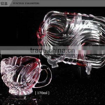Crystal Glass Drinking Service,coffee Cup Set photo-5