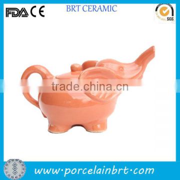 Wholesale ceramic elephant teapot