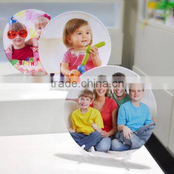 10 inch Glass Sublimation Blank Plate For Heat Transfer Printing