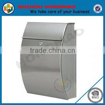 Stainless Steel Metal Mailboxes Wall Mounted Letterbox photo-3
