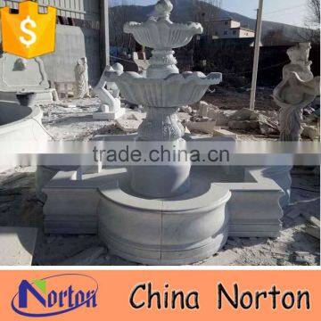 hand carving natural white marble italian garden fountain NTMF-S536S