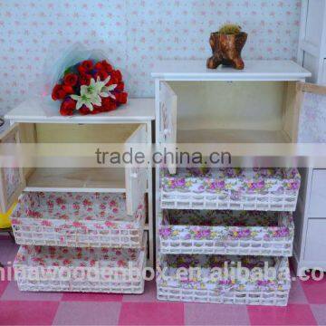 High Capacity Wooden Storage Cabinet With Multi Drawers photo-2