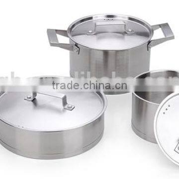New Style Stainless Steel 6pcs Cookware Set/pot Set