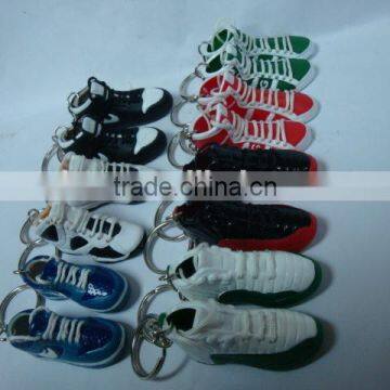 Customized 3d Sneaker Keychain/3D PVC Keychain
