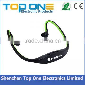 2016 China waterproof sport V4.0 bluetooth headset with microphone, mp3 wireless headphones