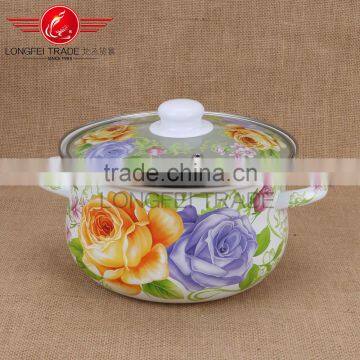 Quality First Kitchenware 3pcs New Enamel Lid Enamel Casserole Set Wholesale photo-2