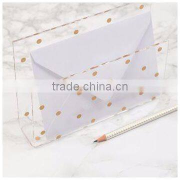 Handmade Transparent Acrylic Note Holder/Memo Holder photo-5