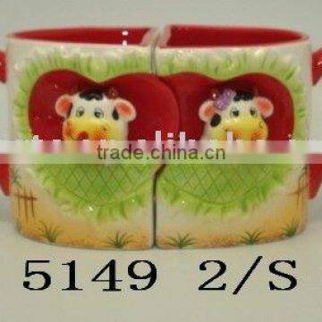 Ceramic Valentine's day mug gift