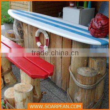 New Products Customized Fiberglass Surfboard Table photo-4