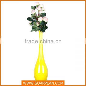 Wedding Decorative Fiberglass Long Stem Flower Vase