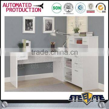 Commercial Furniture Metal Office Computer L Shape Manager Desk photo-2