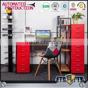 Kids bedroom furniture helmer metal 6 drawer bedside cabinet
