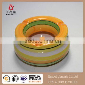 Ceramic Ashtray With Handpainting photo-2