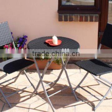 Outdoor Wicker Used Folding Tables Chairs AK1253