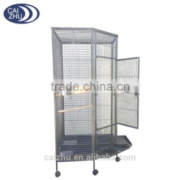 Large 162cm Corner Parrot Aviary Bird Cage With Wheels