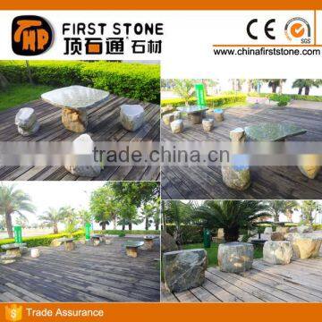 GCF401A+401B Dragon Jade Table And Chair Furniture Outdoor