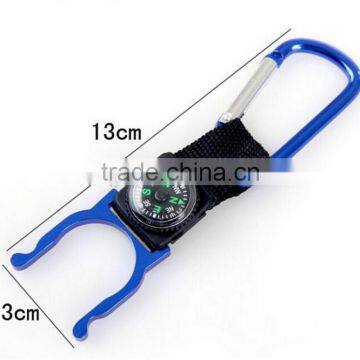 Wholesale Colorful Detachable Lanyard Strap Carabiner With Compass
