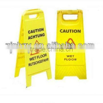 Hot selling A Shap Plastic Caution Board