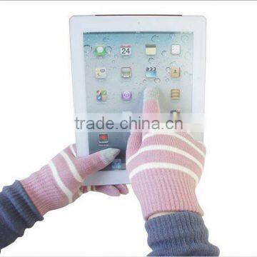 Acrylic Winter iPad Gloves For Touch Screen ZMR716