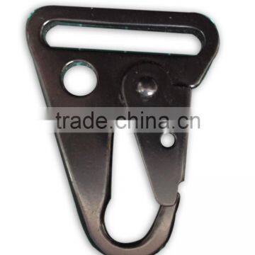 Steel Hook, 1-1/4" HK Snap Hooks, Gun Sling Hook, Snap Hook in Dull Black photo-2