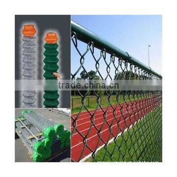 Twill Weave PVC Coated Chain Link Fence for Farming photo-2