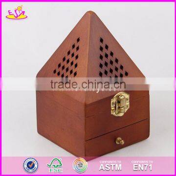 2017 Wholesale Pyramid Design Wooden Incense Tower Burner for Sale W02A258-S photo-2